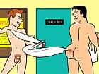 Animated homo porn cartoon. 